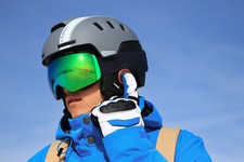 Skihelm Livall RS1 Grau M 54