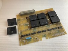 Elektronik RFT Leiterplatte CNC mit Relais, Transistoren, Dioden, Schaltkreis