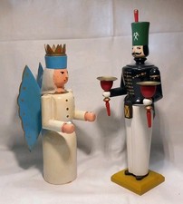 Engel Bergmann Kerzenleuchter Erzgebirge 