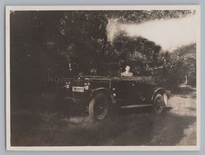 Auto Fiat 509 ? Kennzeichen IA Berlin Mann- Altes Foto 1920er