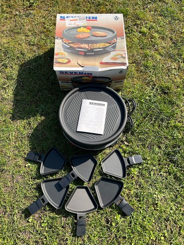 Severin raclette grill - grill, rund