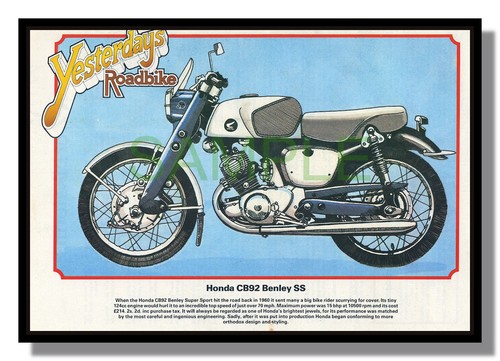Honda cb92 benley super - benley,