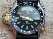 Citizen Promaster Aqualand 79er Vintage Taucher Uhr Sub Neu Battery C022