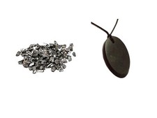 Edel Schungit 10g 0,5-1g Steine Elite Shungite Anhänger OVAL Talisman