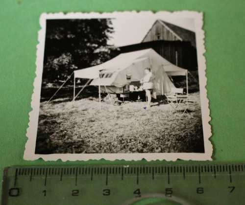 Tolles altes foto - altes, camping