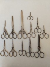12 STÜCK SCHEREN ,ANTIK, JUGENDSTIL