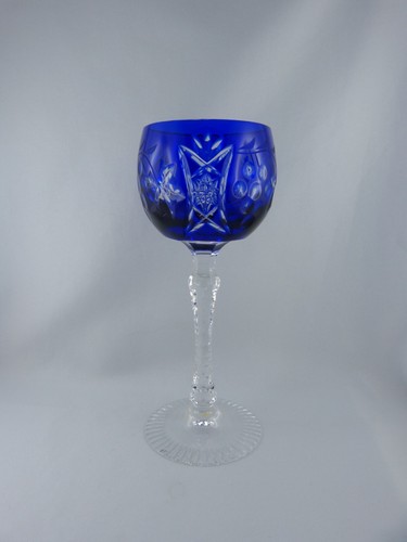 Vintage bleikristall weinglas - bleikristall,