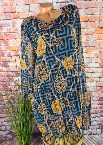 Chiffon falten kleid tunika - chiffon,