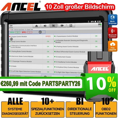 2026 ancel obd2 - 2026, x6
