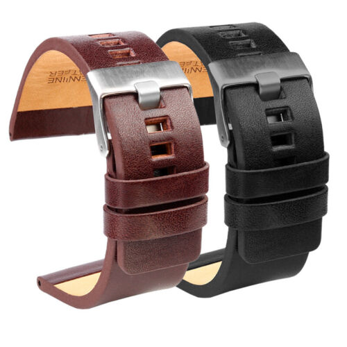 Genuine leather strap watch - leather,
