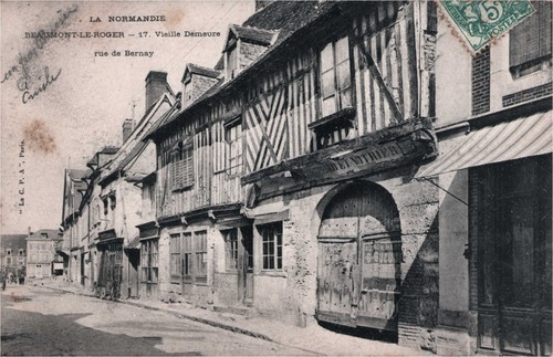Cpa beaumont roger - beaumont-le-roger,