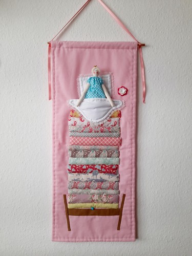 Wandbehang prinzessin auf der - prinzessin,