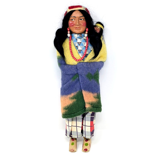 Vintage indianer skookum - indianer,