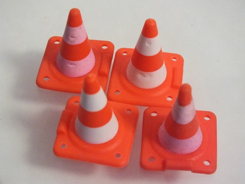 Playmobil pylone baustelle - pylone,