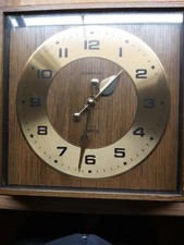 Dugena Wanduhr, Holz, Quarz