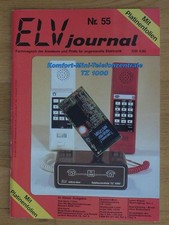 Elektronik-Zeitschrift – ELV journal Nr. 55, Jan./Feb. 1988