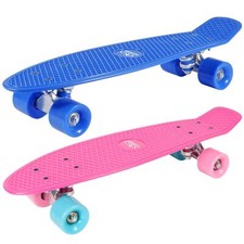 Hudora Skateboard Retro Kugellager ABEC 5 Kinder Jugend bis 100 kg 57 x 15 cm