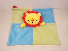 Fisher Price - Löwe - Schnuffeltuch / Schmusetuch - mit Rassel
