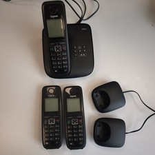 Gigaset A510 A TRIO Großes Display,  3x Mobileteile Basisstation