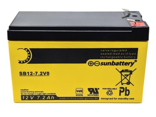 Sun battery sb12 - sb12-7.2v0, 12v