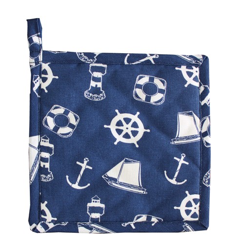 Topflappen maritim küche - topflappen,