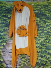 Känguru Overall mit Kapuze – Kuschelig & Süß  Größe XL