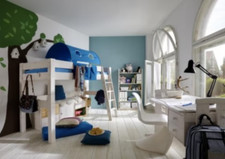 Flexa Classic mittelhohes Bett Kiefer Weiß 107130 90x200cm LAGERWARE