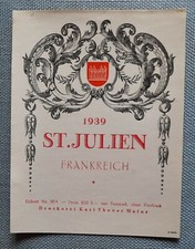 altes Flaschenetikett Etikett