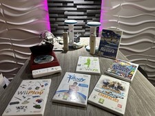 Nintendo Wii Mini mit Spielen, Hanteln, 3 Controller ?