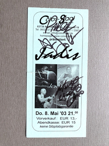 Jadis 2003 person signed - in-person,