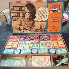 DDR Spielzeug Kaufmannsladen Mini Markt