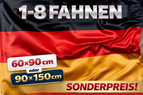 Stück fahnen 60x90 - 1-8, /