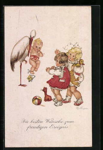 Künstler tilly von - künstler-ak,