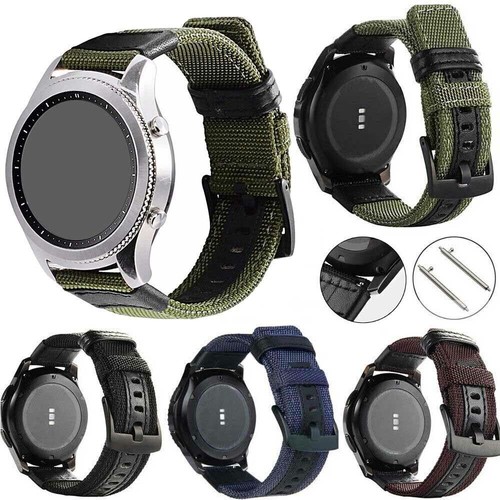 Armband nylon watch band 22mm - nylon,