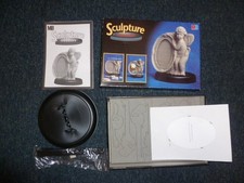 MB Sculpture Puzzle / 3D / Engel mit Bilderrahmen/selten