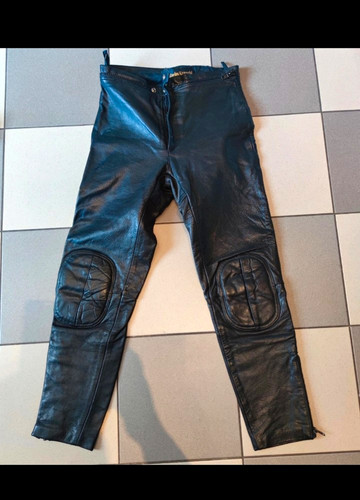 Vintage leder motorradhose - vintage, –