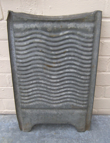 Altes vintage metall verzinkt - metall,