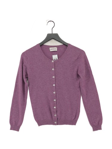 Brora damen strickjacke lila - damen, m