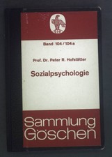 Sozialpsychologie. Sammlung