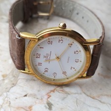 Damen Uhr der Marke Meister Anker Quarz, Läuft.