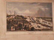 Gerahmtes Bild HAMBURG um 1855