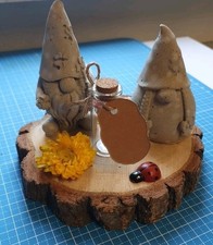 Deko / Geldgeschenk Zwerge auf