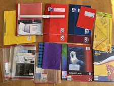 Schulmaterial Schulhefte Oxford Buchschutzhüllen Schnellhefter