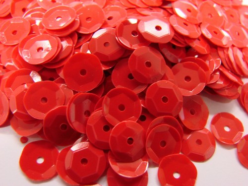 Pailletten rot matt - pailletten,