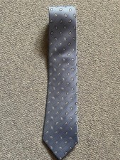 Herrenkrawatte,neu,hellblau m.Paisleym.,Seide, 9 cm breit,Enrico Mori