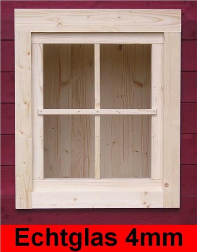 Gartenhausfenster 50x60cm mit