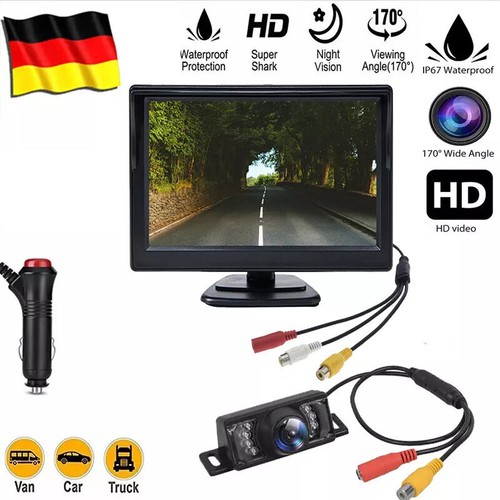 Lcd auto rückfahrkamera - 5",