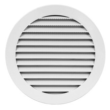 Lüftungsgitter rund PVC 125mm