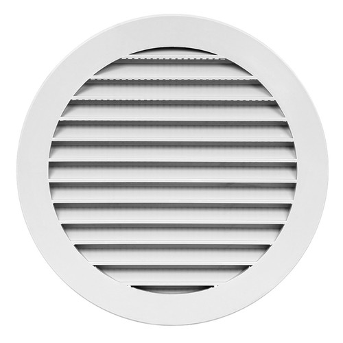 Lüftungsgitter rund pvc 125mm - pvc,