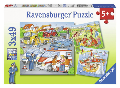 Ravensburger puzzle 3x49 teile - 3x49,